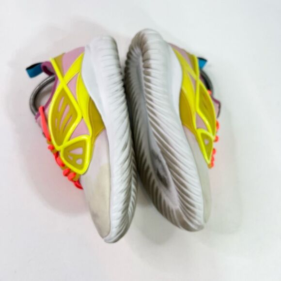 Sophia Webster Sneakers Womens 40 Multicolor Leather Trimmed Fly-by Low Top - Picture 10 of 12